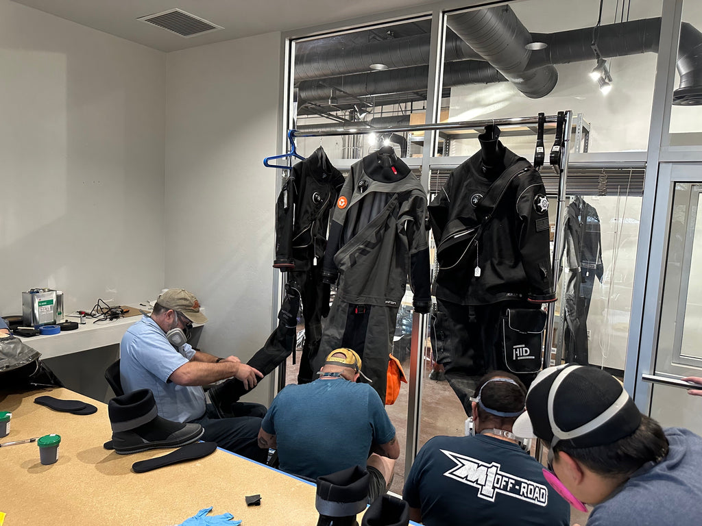 Drysuit Repair