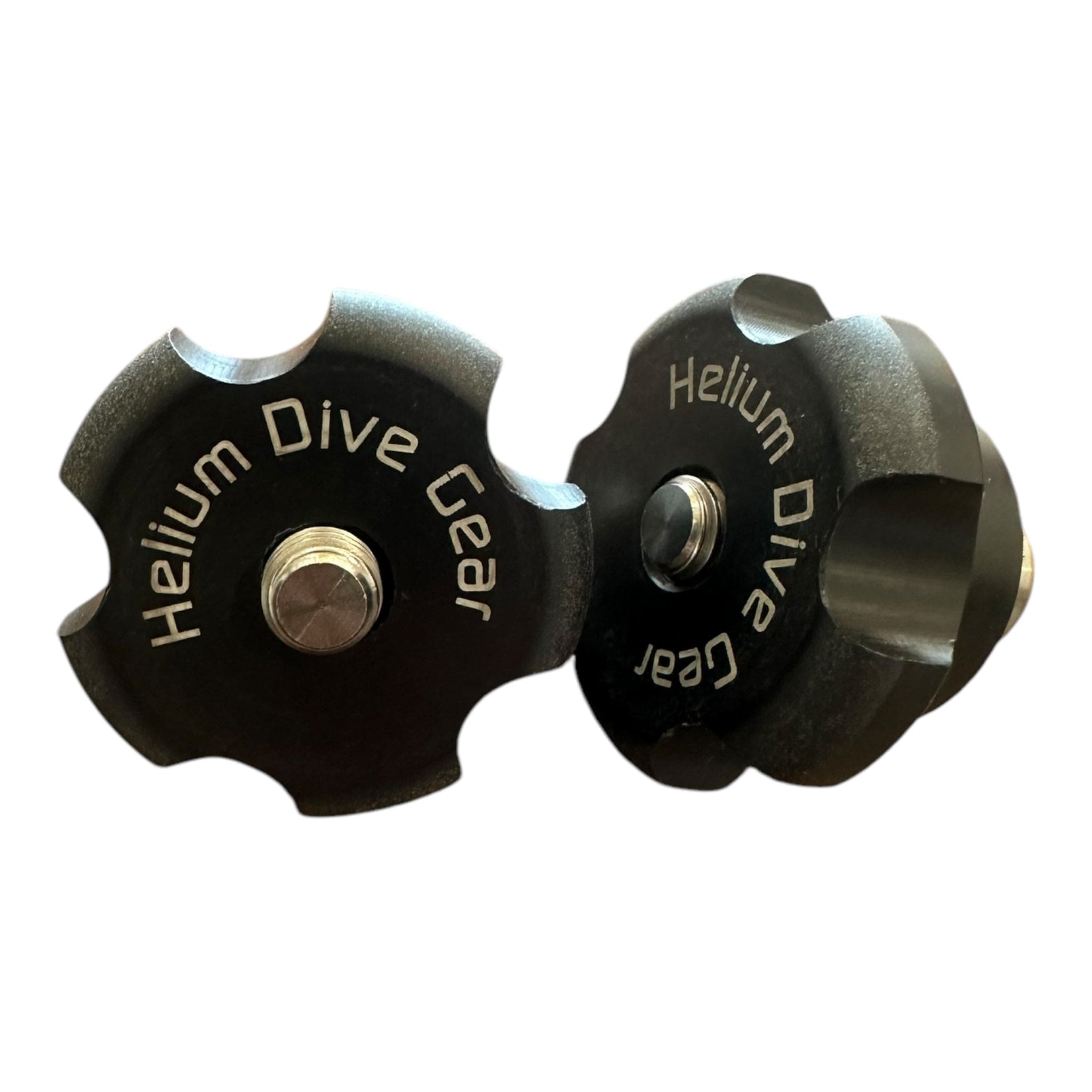 helium dive gear Signature Titanium Backplate