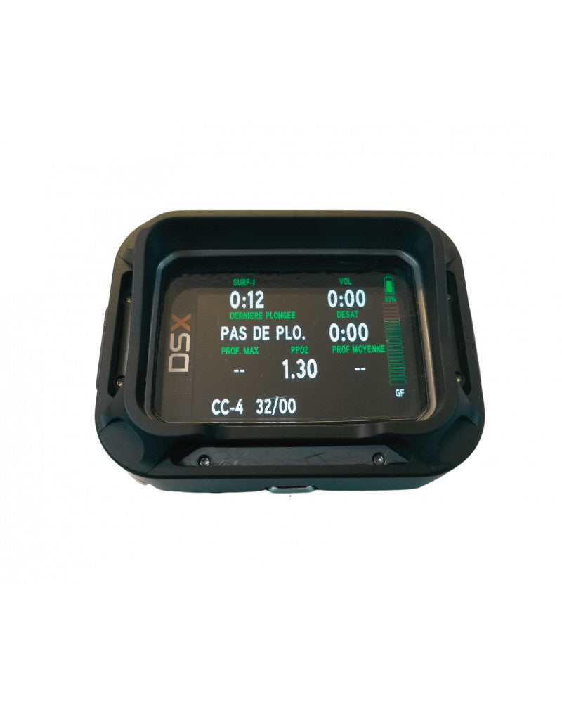 DSX diving computer with display
