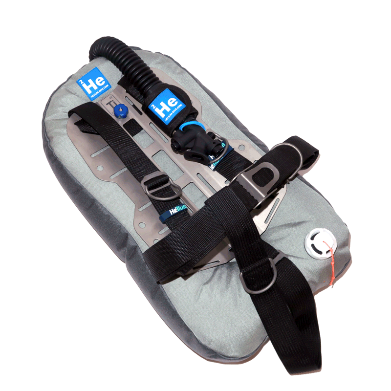 helium dive complete single tank system available at paragon dive store