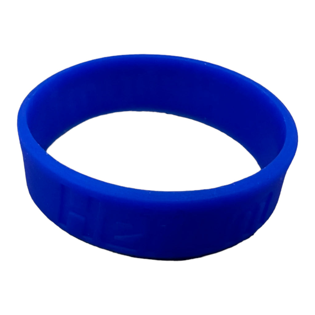 Blue silicone wristband, PhotoRoom_002_20230820