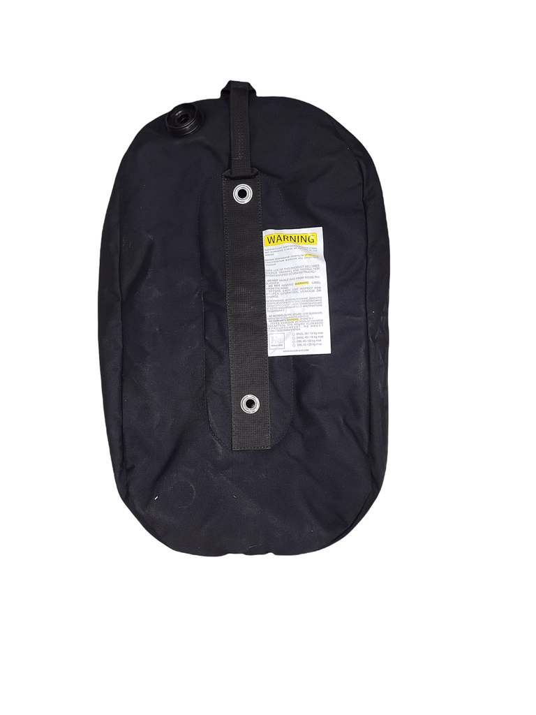 ST35 Black Bag with Warning Label
