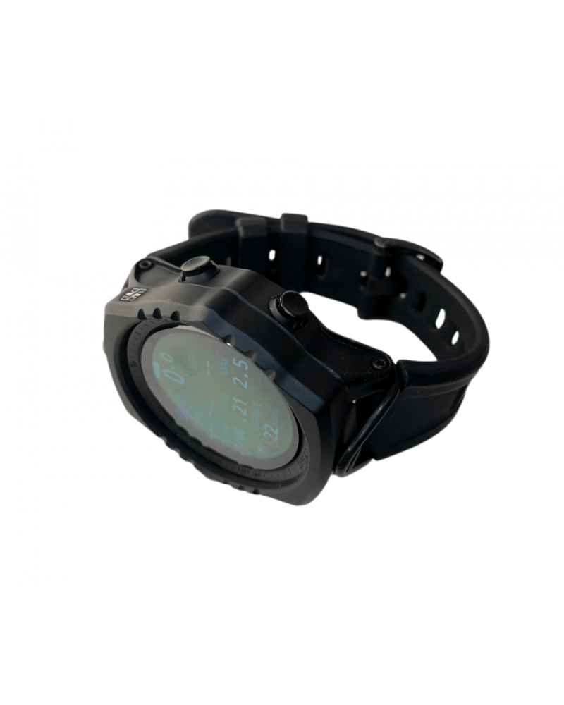 Teric Black dive watch